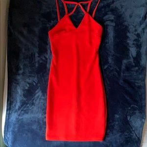 Sexy little red dress